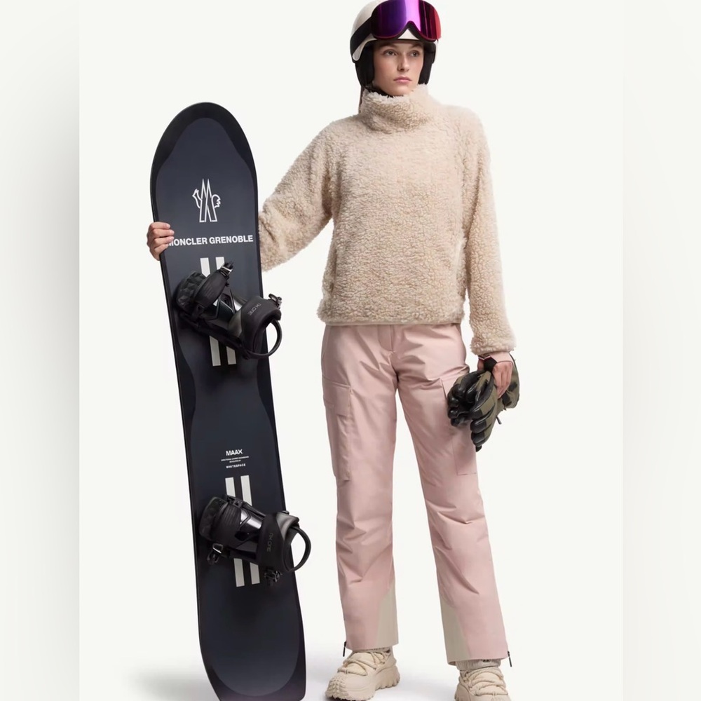 Moncler Grenoble Teddy Turtleneck Sweatshirt